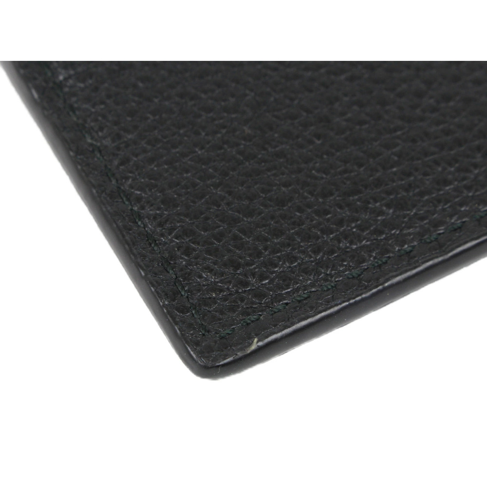 GUCCI Leather Wallet Bi fold Sherry Black - Picture 7 of 10